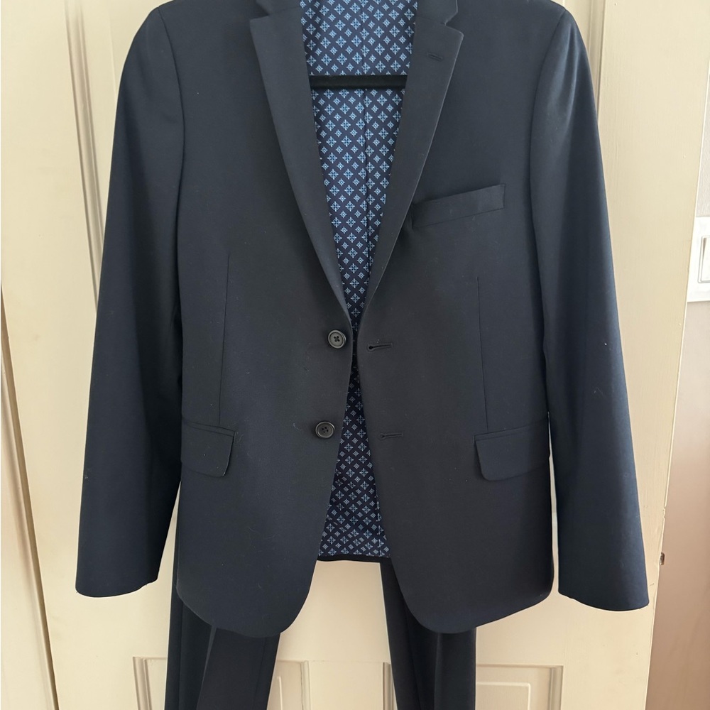 TALLIA Kids Navy Blue Suit 12R
